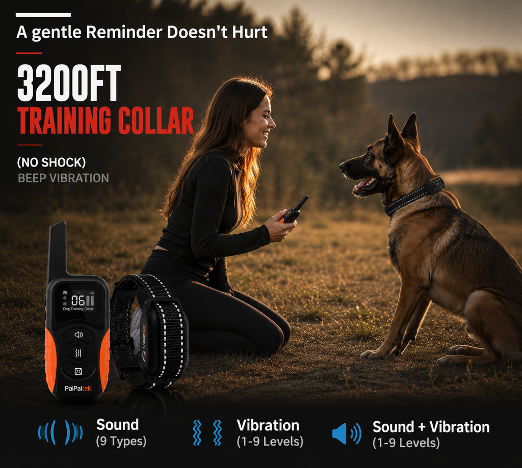 Smart Training Collar – No Shock